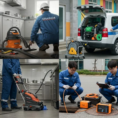 안현동 싱크대 막힘 배수구 악취 제거