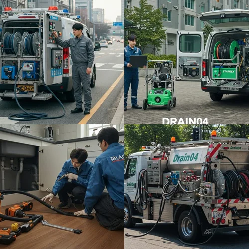포동 하수구 뚫음 하수도 배관 청소
