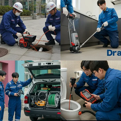 시흥 배수구막힘  베란다 막힘