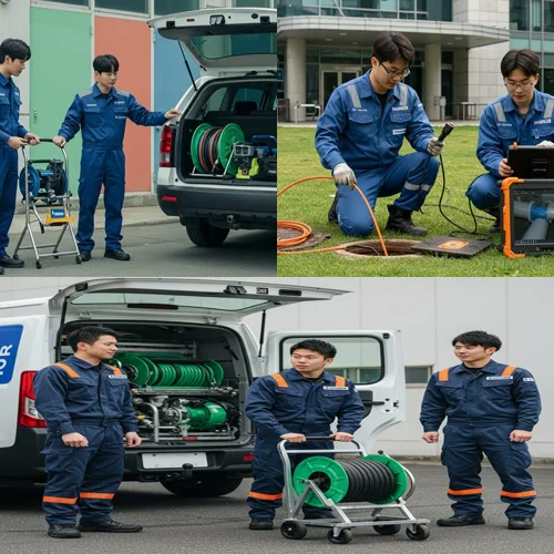 시흥 배수구막힘  베란다 막힘