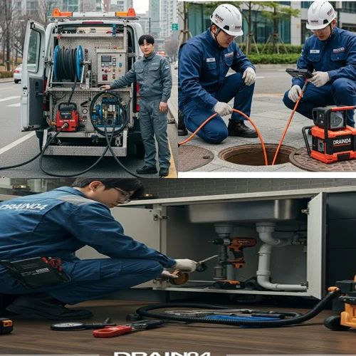 장곡동 싱크대막힘 음식물 꽉