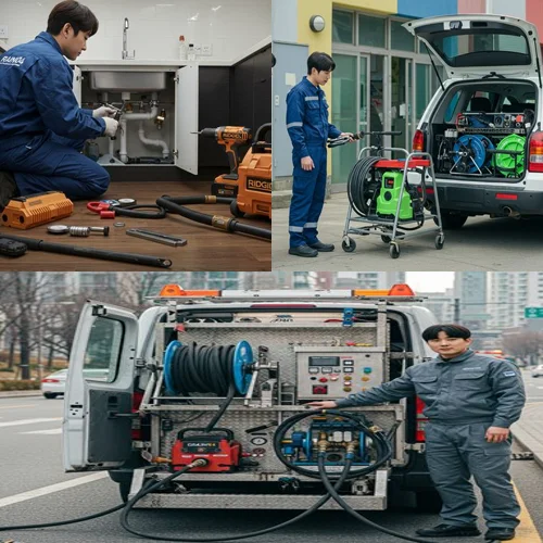 능곡동 싱크대막힘 아파트 주방