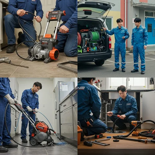 화정동 하수구 뚫음 하수도 시원하게