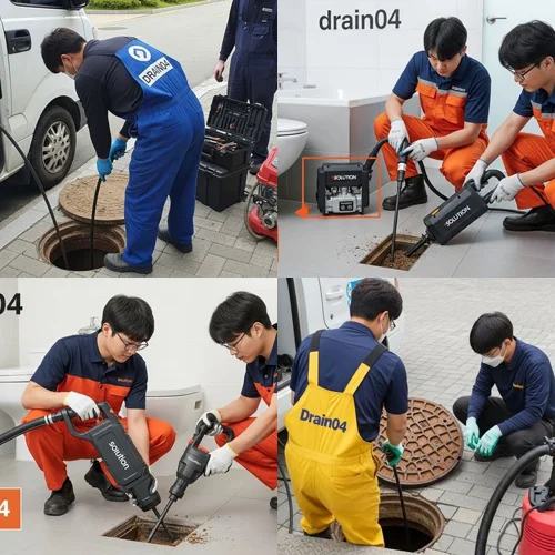 능곡동 하수구 고압세척 상가 배관