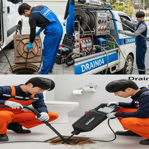 군자동 배수구막힘 화장실 바닥