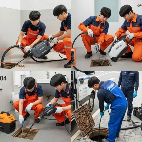 하상동 하수구 고압세척 빌라 배관