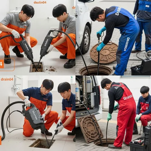 정왕동 하수구업체 시화공단