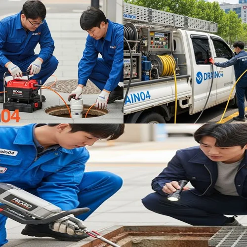 물왕동 싱크대막힘 식당 배관 청소