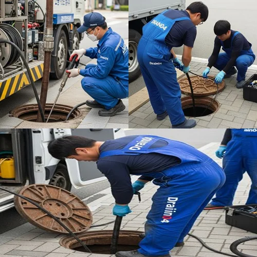 조남동 하수구 고압세척 고기집 배관
