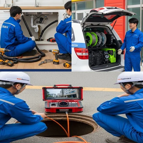 시흥 하수도막힘 2 배관 공사
