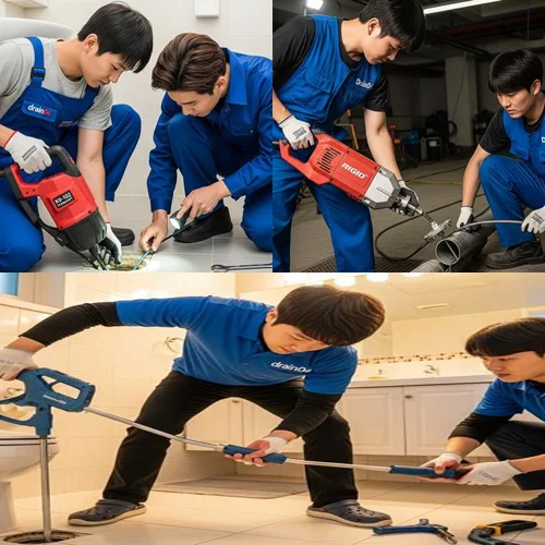대야동 하수구막힘 빌라 주차장