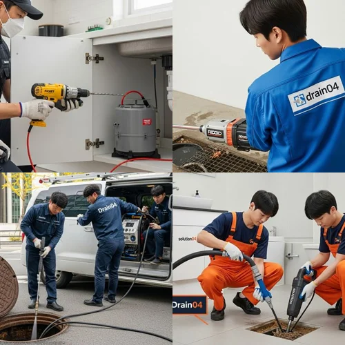 논곡동 싱크대막힘 오래된 배관