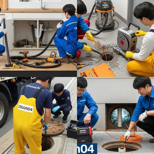정왕동 하수구막힘 시화공단 공장