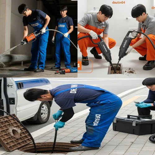 정왕동 하수구막힘 시화공단 공장