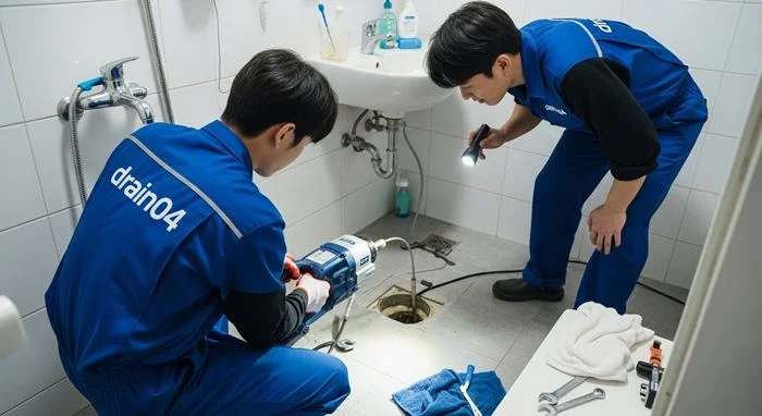 시흥 장현동 하수구뚫음 시청 인근