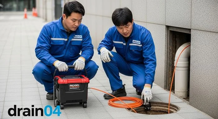 무지내동 싱크대막힘 기숙사 주방