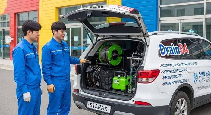 매화동 하수구 고압세척 산업단지