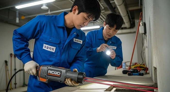 매화동 하수구 고압세척 산업단지