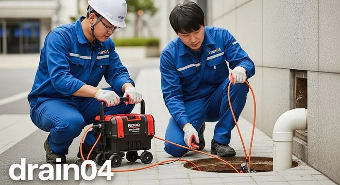 시흥 하수구 고압세척 횡주관 청소