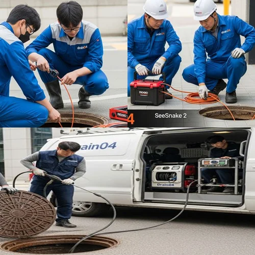 산현동 하수구막힘 전원주택 배관