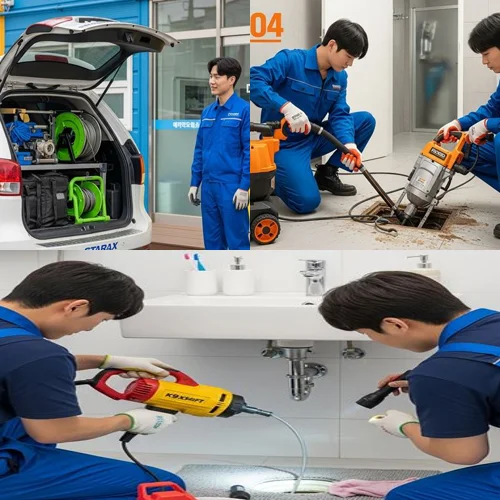 도창동 하수구업체 에이스아파트