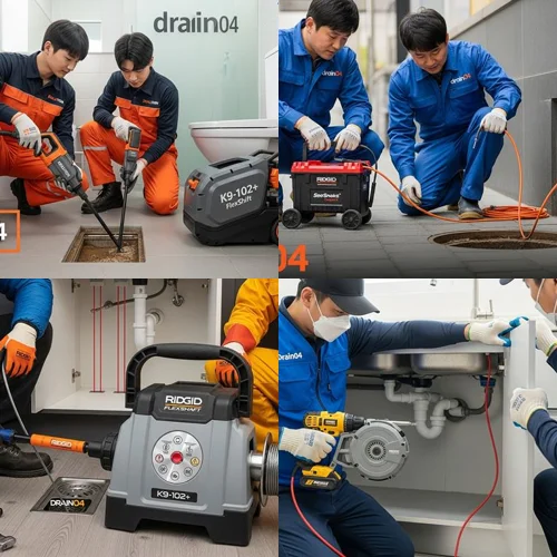 금이동 하수구막힘 도금단지 인근
