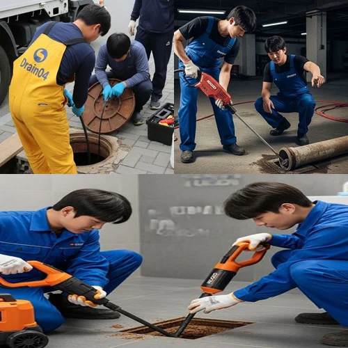 금이동 하수구막힘 도금단지 인근