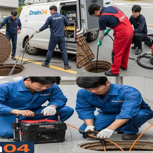 무지내동 하수구뚫음 공장 배관