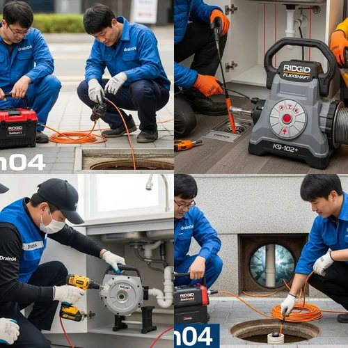 계수동 하수구 고압세척 공장 배관