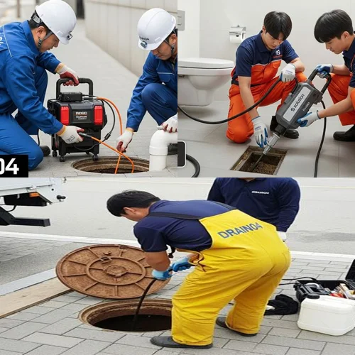 산현동 하수구업체 전원주택