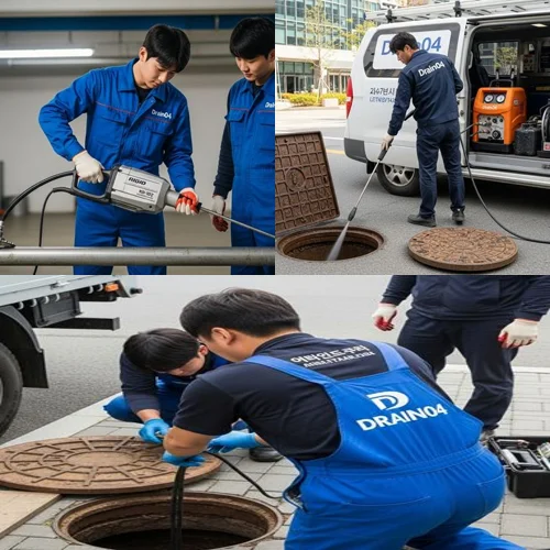 군자동 하수구업체 도일시장