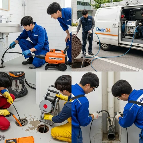 군자동 하수구업체 도일시장