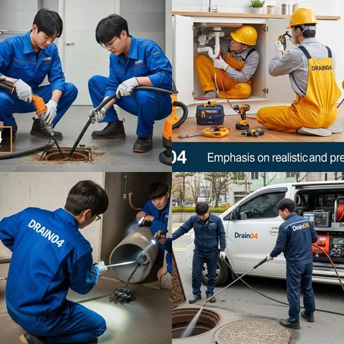 대야동 하수구 고압세척 하수관 세척