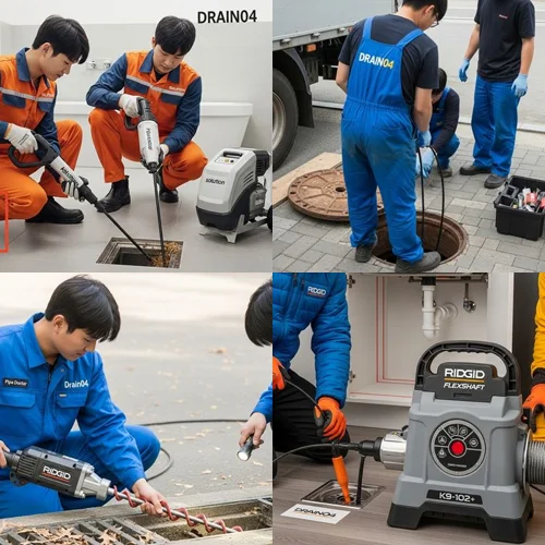 대야동 하수구 고압세척 하수관 세척