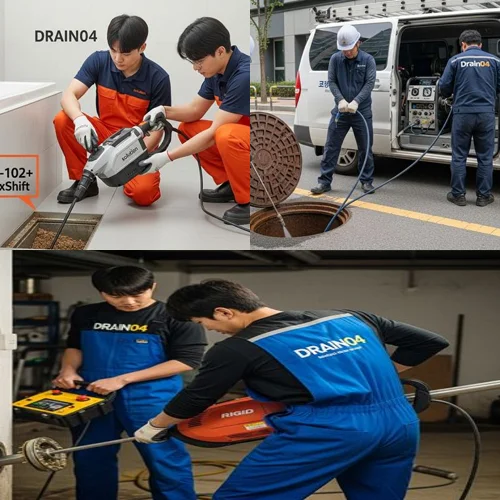 군자동 하수구막힘 구옥 배관