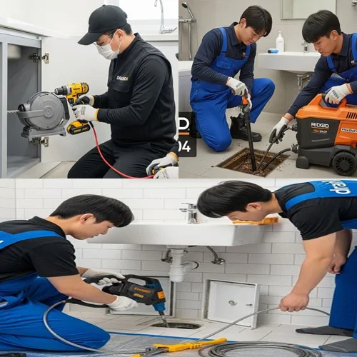 시흥시 방산동 하수도막힘 화장실 역류