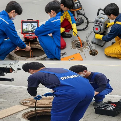 시흥시 방산동 하수도막힘 화장실 역류
