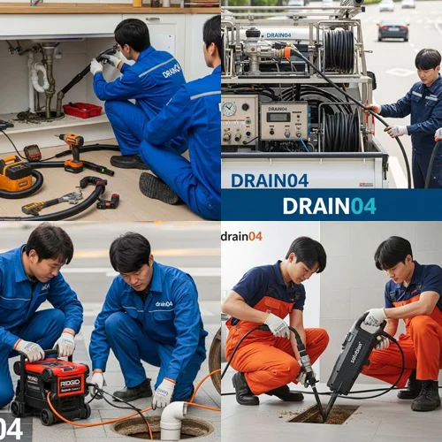 거모동 하수구 고압세척 빌라 필로티