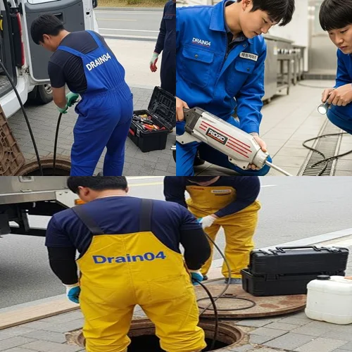 시흥 화장실 막힘 하수구 냄새