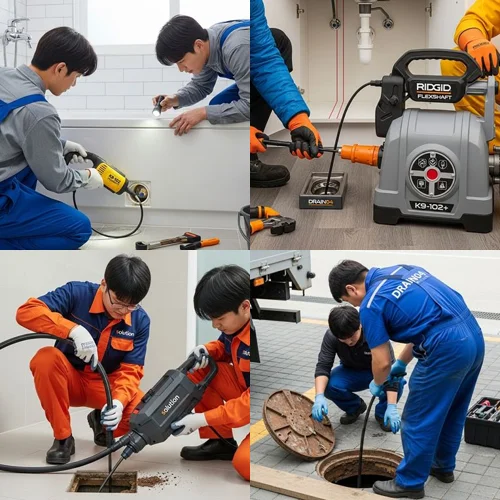 목감동 싱크대막힘 입주 아파트