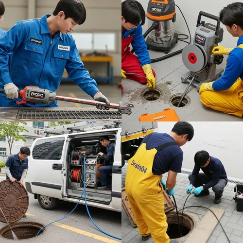 정왕동 하수구뚫음 시화공단