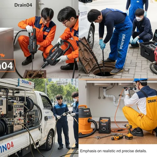 과림동 하수구뚫음 창고 배관