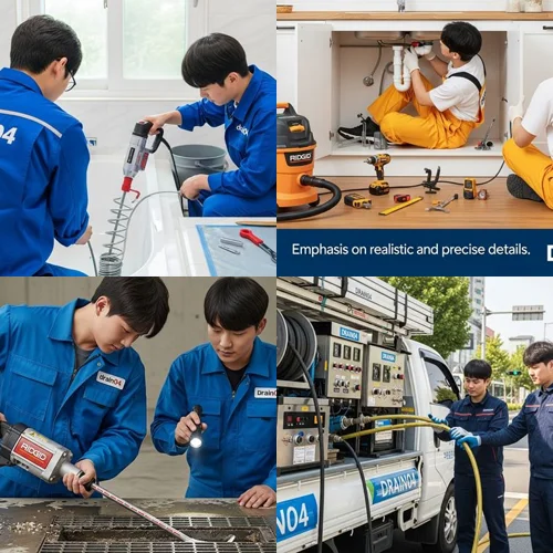 물왕동 하수구업체 식당 전문