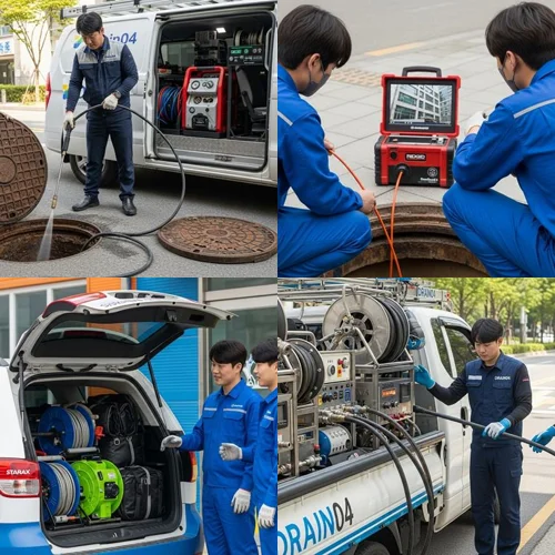 은행동 하수도막힘 상가 주택