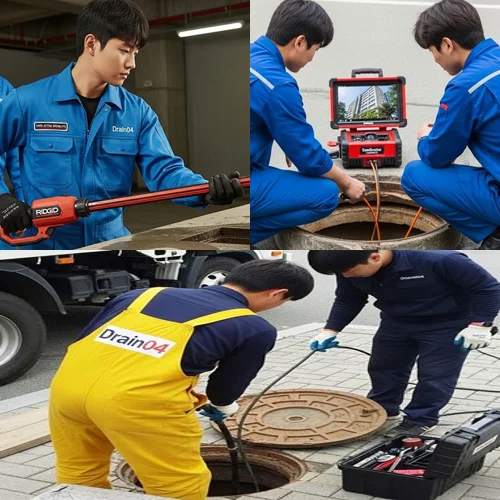 시흥 광석동 하수구막힘 농가 주택