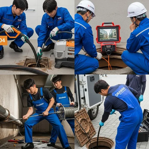 도창동 하수구막힘 매화산단 인근