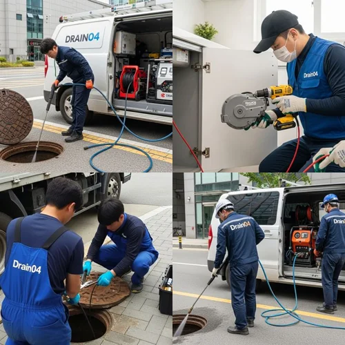 죽율동 배수구막힘 하수구 뚫음