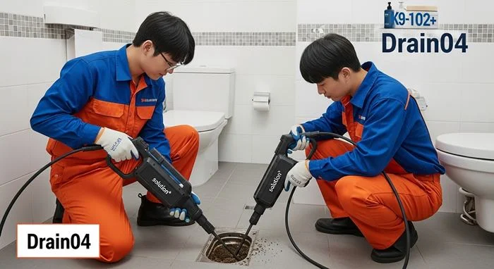 월곶동 하수구뚫음 횟집 배관