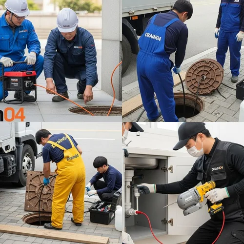 대야동 하수도막힘 역류 해결