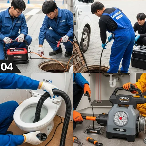 대야동 하수도막힘 역류 해결